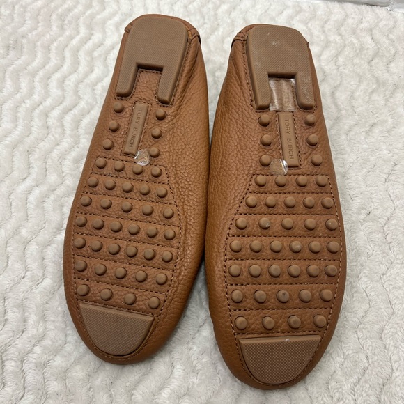 Tory Burch Lowell 2 Womens Size 6.5M Brown Leather Slip On Loafers Driving Shoes - Picture 11 of 13